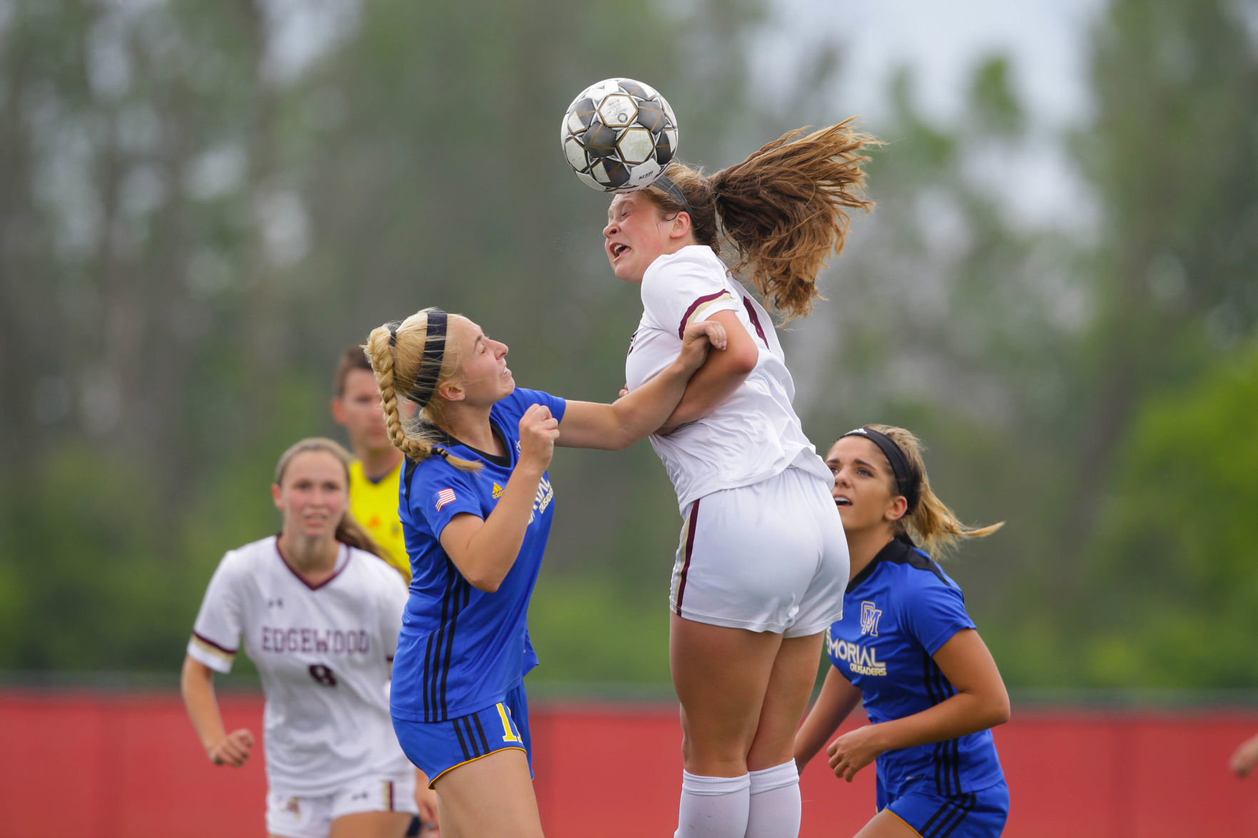 WIAA state girls soccer photo: Madison Edgewood vs. Waukesha Catholic Memorial